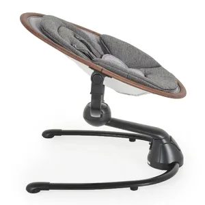 Cangaroo Električna ljuljaška za bebe Cloud Premium + Dark Grey 2