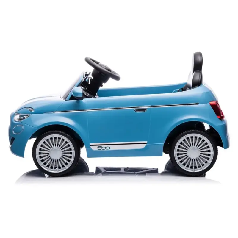 Auto na akumulator Fiat 500 - Blue bočna strana
