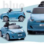 Auto na akumulator Fiat 500 - Blue detalji