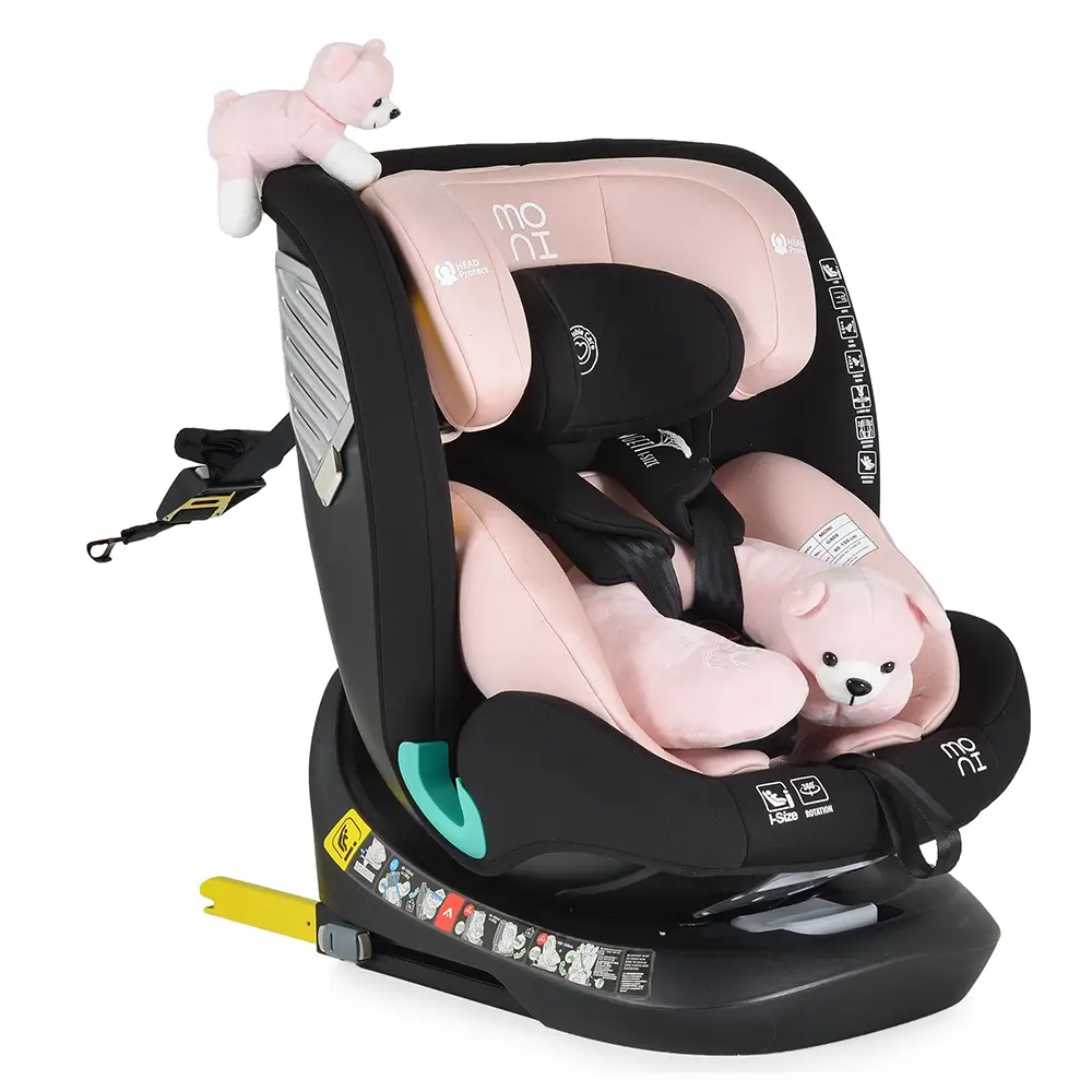 Auto sedište Serengeti I-size 40-150 cm Gently Pink 2