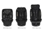 Autosediste Castor I size 40-150cm Black
