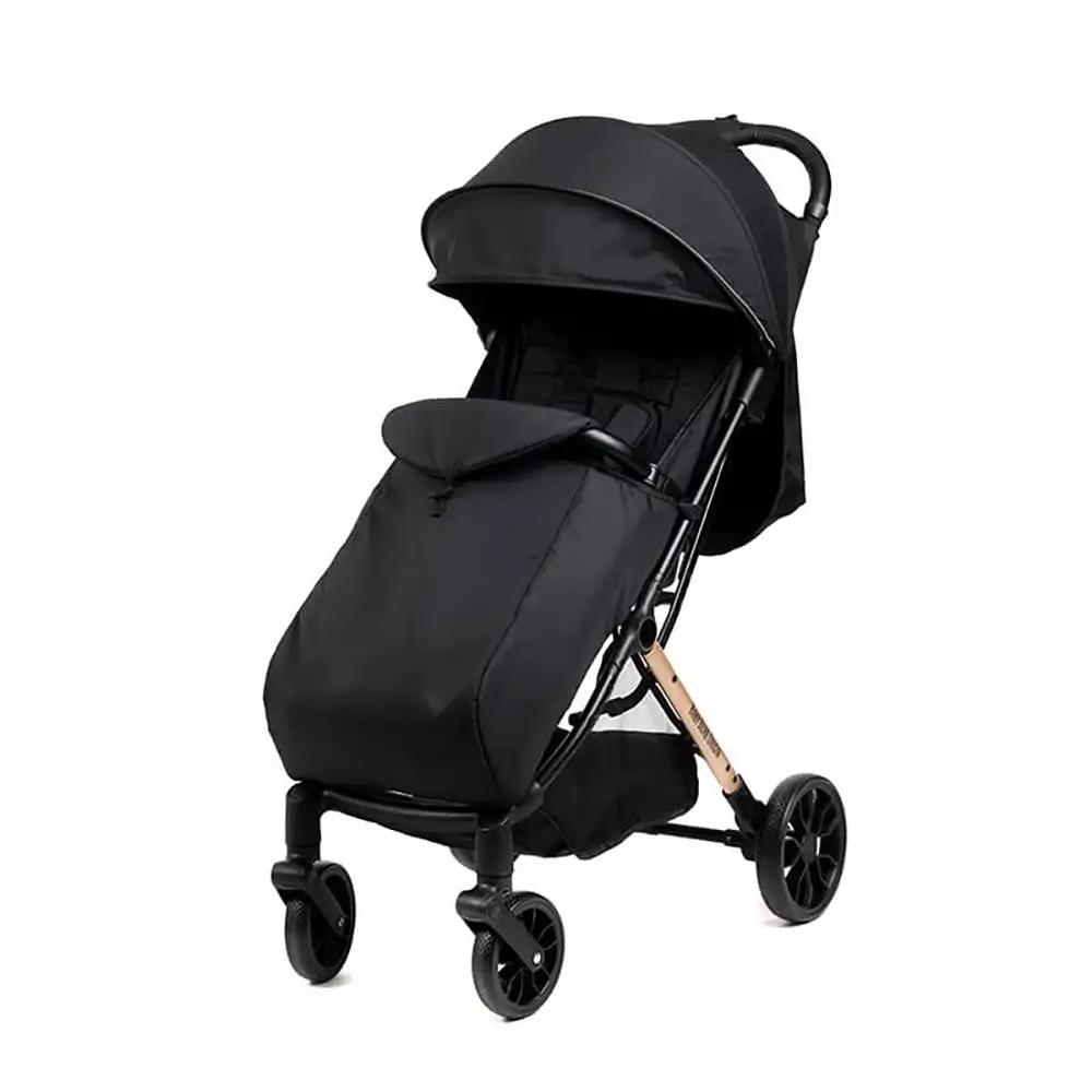 BBo Kolica za bebe Comact - Black sa zimskom navlakom