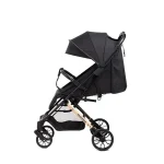 BBo Kolica za bebe Comact - Black skroz ležeći položaj