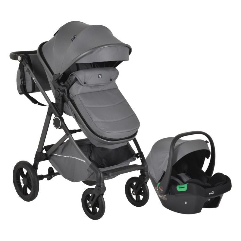 CAN0576 Kolica za bebe Lara 2u1 Grey