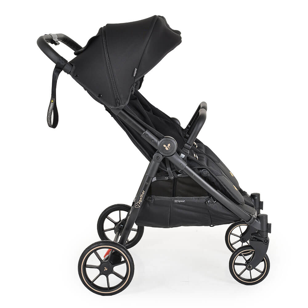 Cangaroo Kolica za blizance 2Gether - Modern Black 1