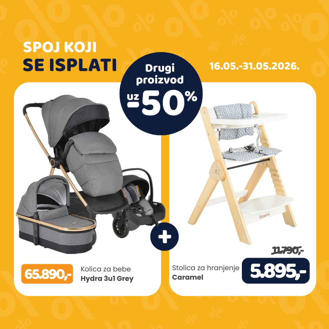 Hydra 3u1 + Caramel hranilica Specijalni set