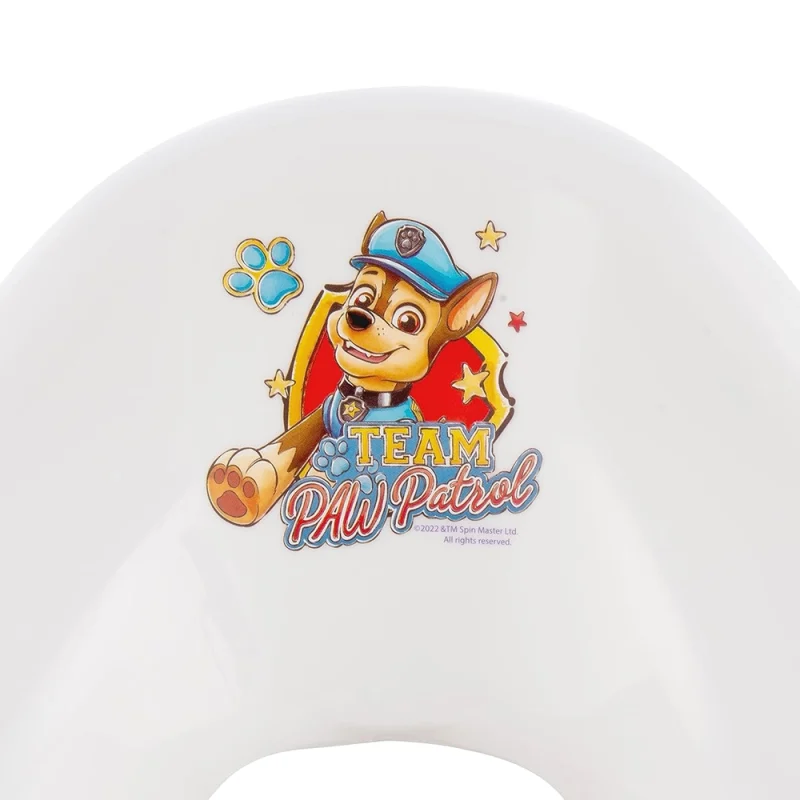 Keeeper Adapter za wc šolju Paw Patrol poseduje visok naslon za dodatnu sigurnost i oslonac