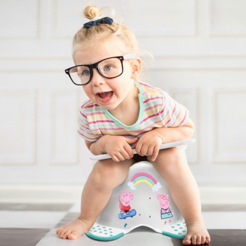 Veseli Peppa Pig dizajn podstiče dete na korišćenje noše