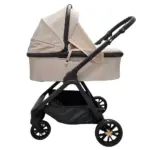 Kolica za bebe MamaMia - Beige čvrsta korpa sa zaštitnom navlakom