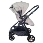 Kolica za bebe MamaMia - Beige više položaja naslona sportskog sedišta i zimska navlaka