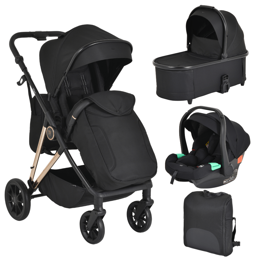 Moni Kolica za bebe Merci 3 in 1 - Onyx Black (1)
