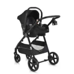 Moni Multi Isize auto sedište za bebe 40-87 cm Black kompatibilno sa kolicima Tokyo