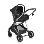Moni Multi Isize auto sedište za bebe 40-87 cm Grey kompatibilno sa kolicima Kali