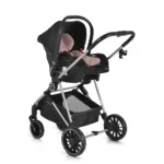 Moni Multi Isize auto sedište za bebe 40-87 cm - Pink kompatibilno sa kolicima Kali