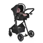 Moni Multi Isize auto sedište za bebe 40-87 cm - Pink kompatibilno sa kolicima Rio