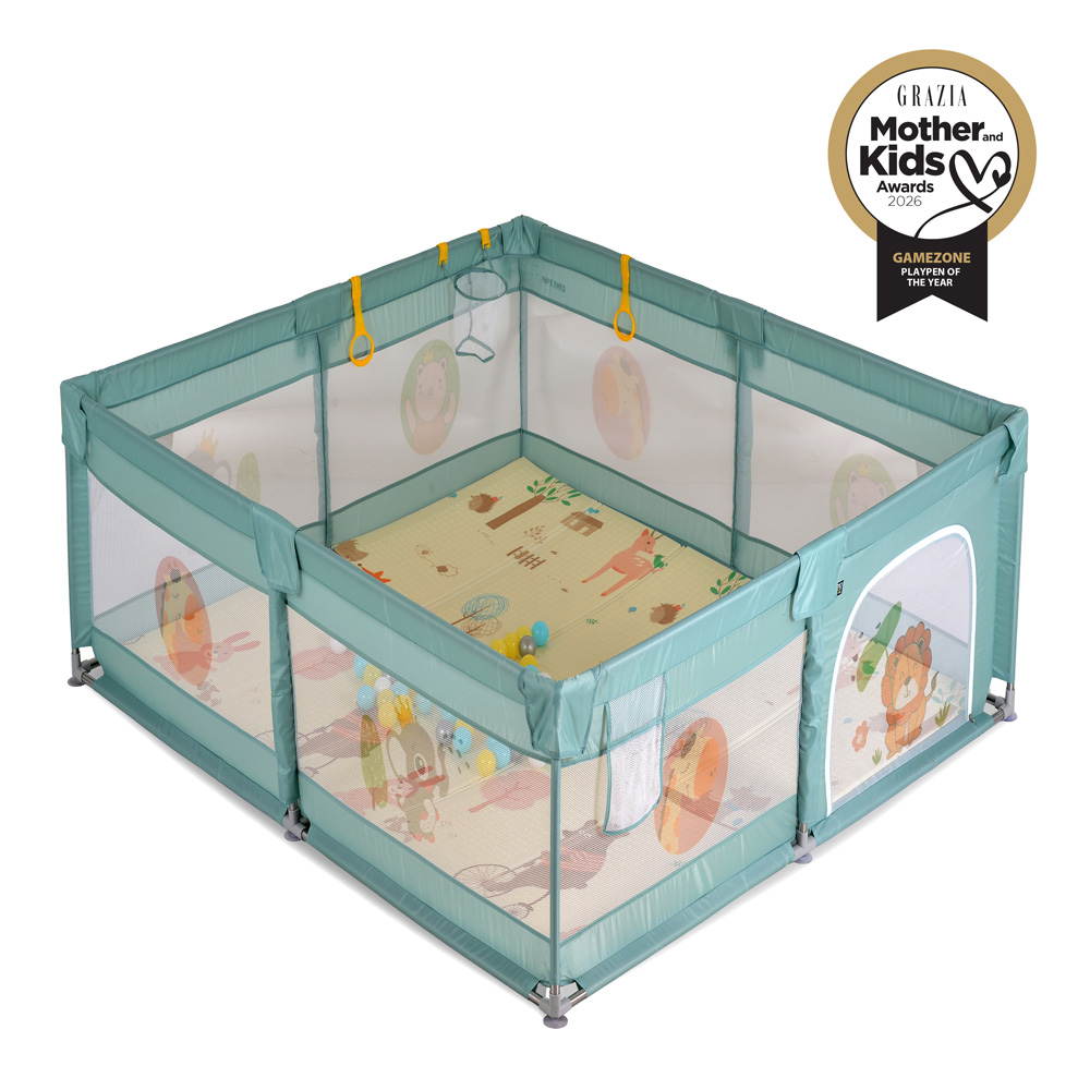 Moni Ogradica za igru GameZone 120 x 120 cm - Mint
