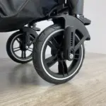 NouNou Kolica za bebe 2 u 1 G2 Light Grey prednji tockovi