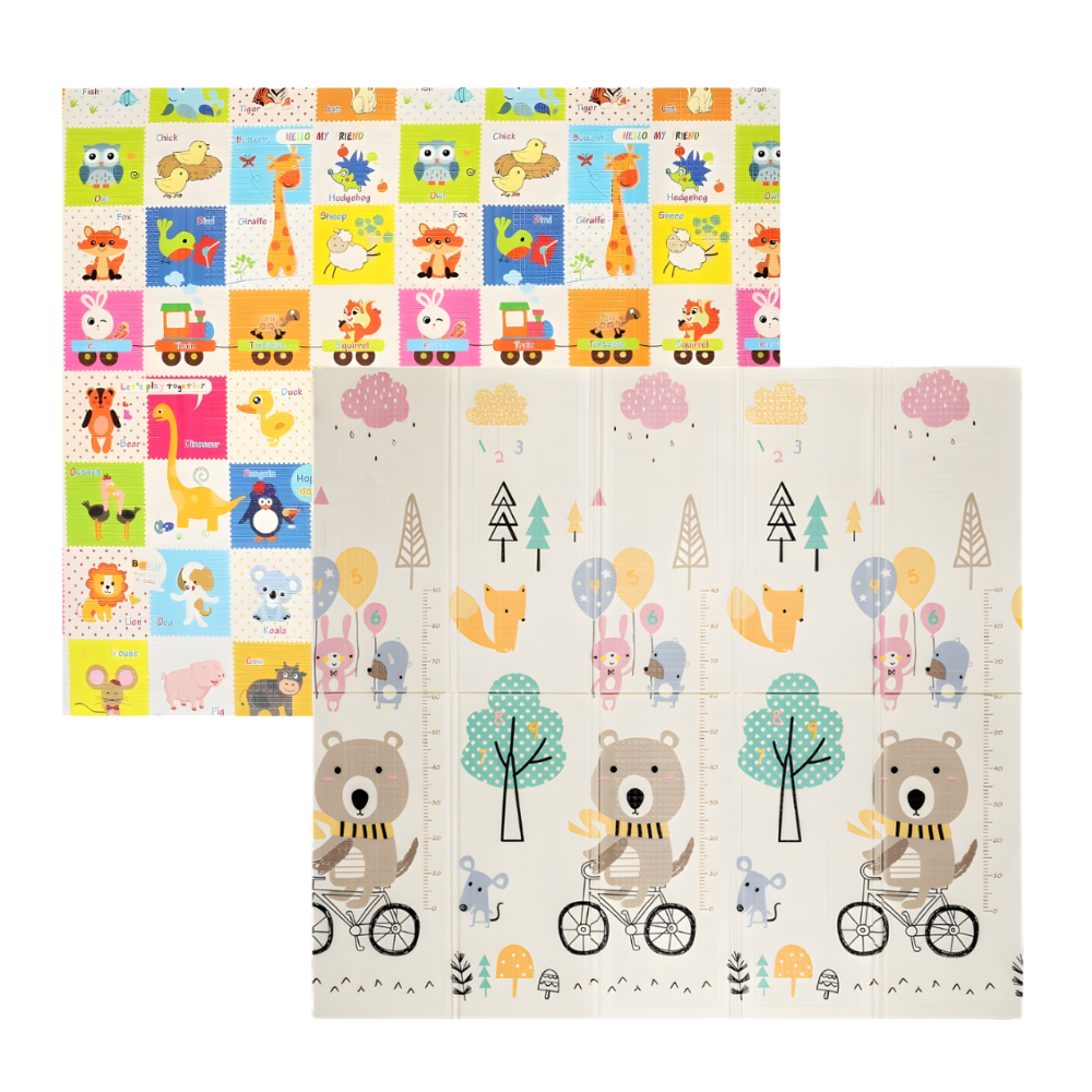 Podloga za igru XPE pena Learn & Play 150x180cm – edukativna i sklopiva