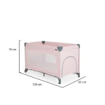 Prenosivi krevetac One Touch - Pink dimenzije