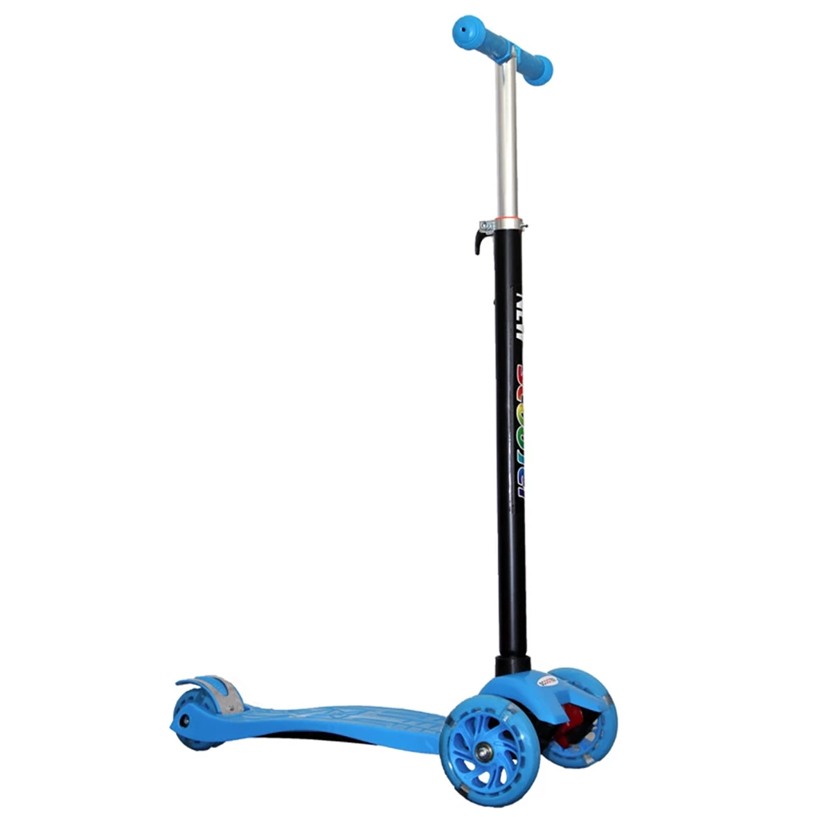 Trotinet za decu Scooter sa svetlećim točkovima plavi (PM-NS06B)