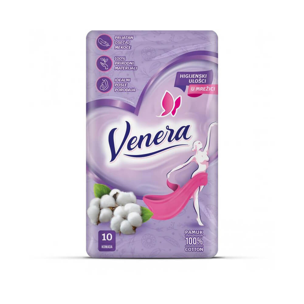 Venera higijenski mrežasti ulošci 10 kom Venera higijenski mrežasti ulošci 10 kom