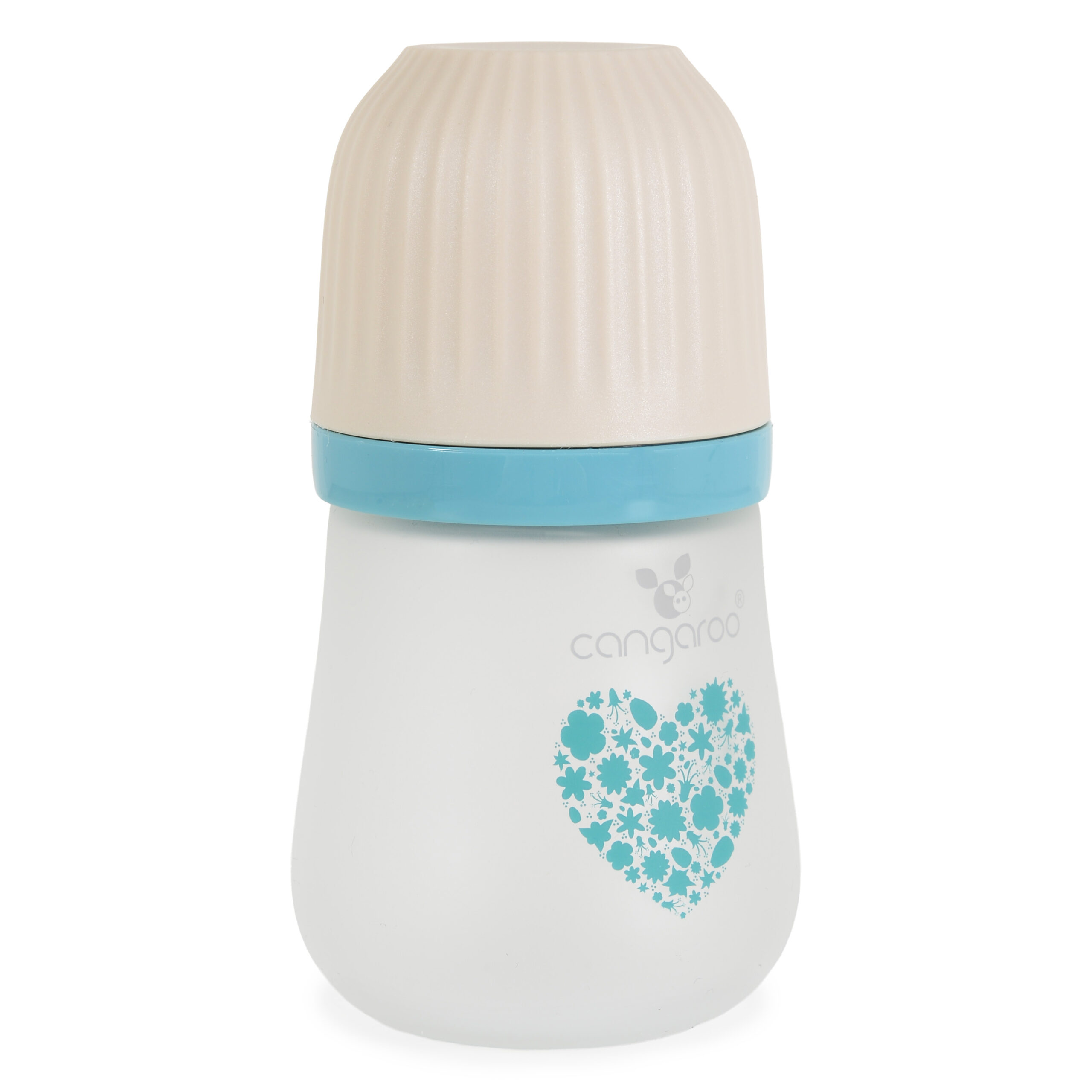 Cangaroo Amori staklena flašica za bebe 180ml Blue